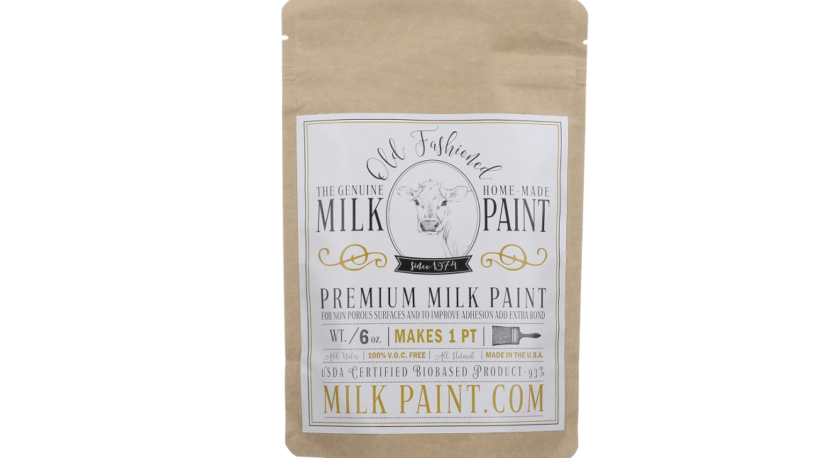 Old Fashioned Milk Paint Color: Snow White, Pint – Packaged As Powder

