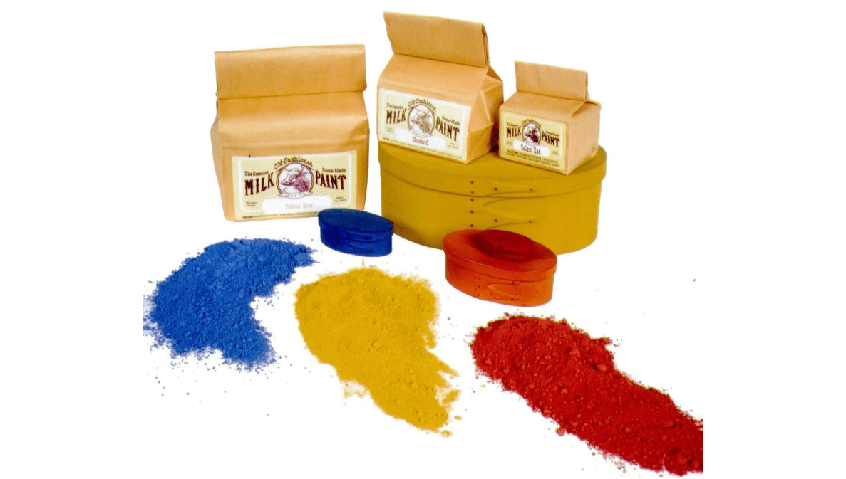 Old Fashioned Milk Paint Non-VOC Powder Paint (Gallon, Barn Red)
