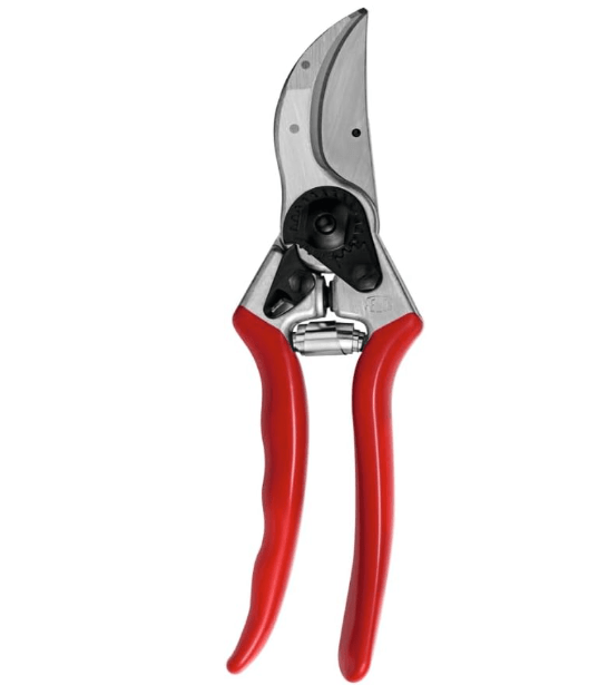 Felco F2 Pruning Shears – 9.25" Swiss-Made Garden Clippers for Professional Pruning | Hand Pruners for Gardening | Garden Tool Cutter with Precision Bypass Blade, Aluminum Body, Replaceable Parts
