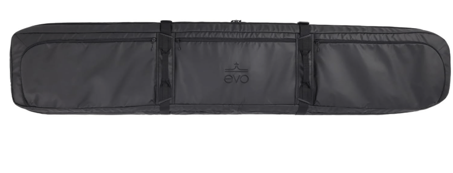 evo Deluxe Ski and Snowboard Roller Bag & Packing Cube - TSA Compliant - Holds Up to Two Setups, Any Combination of Skis, Snowboards, Bindings, Boots, Poles, and Gear