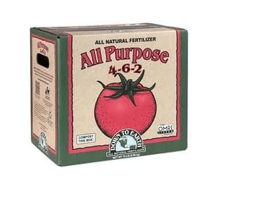 DOWN TO EARTH All Purpose Organic Fertilizer Mix 4-6-2 15LB