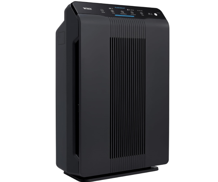 Winix 5500-2 Air Purifier with True HEPA, PlasmaWave and Odor Reducing Washable AOC Carbon Filter Medium
