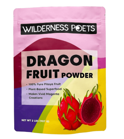 Wilderness Poets Freeze Dried Dragon Fruit Powder - Pink Pitahaya