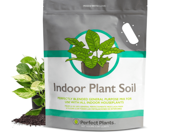 Perfect Plants Indoor Plant Soil 8qt | Perfectly Balanced Potting Mix | Gardening Substrate for All Varieties of Live houseplants