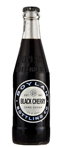 Boylan Bottling Black Cherry Drink, 12 Fluid Ounce -- 24 per case.
