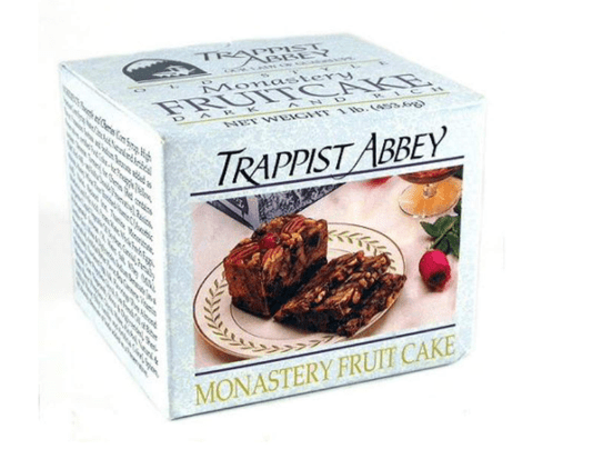 Trappist Abbey Monastery Fruitcake - Christmas Cake with Candied Fruits & Nuts - Traditional Fruit Cake Soaked