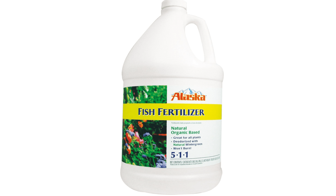 Alaska Fish Emulsion Fertilizer 5-1-1 Concentrate 1 Gallon (Packaging may vary) 