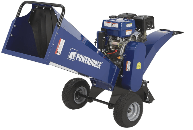 Powerhorse Rotor Wood Chipper - 420cc Ducar OHV Engine, 4in. Chipping Capacity