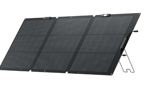 EF ECOFLOW 160 Watt Portable Solar Panel for Power Stations, 25% High Conversion Efficiency Foldable Solar Panel with Adjustable Kickstand IP68 Waterproof for Outdoor Camping RV, NextGen Version