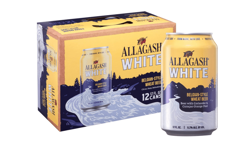 ALLAGASH BREWERY White Ale 12pk Cans, 12 FZ
