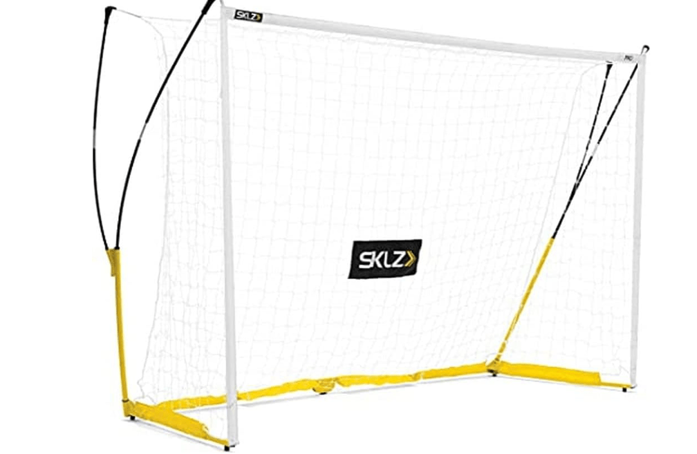 SKLZ Quickster Soccer Goal- Quick Set-Up, Ultra Portable Soccer Goal (8x5 Foot) 