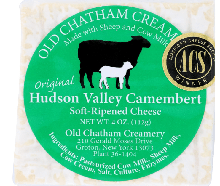 Old Chatham Sheepherding Co Nancy's Hudson Valley Camembert, 4 OZ

