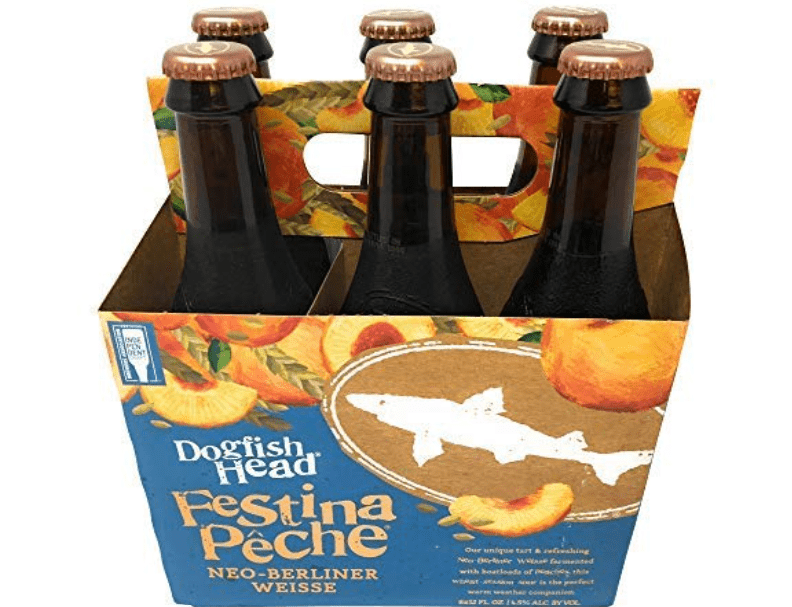 Dogfish Head Brewery Festina Peche Berliner Weisse 6pk, 12 FZ
