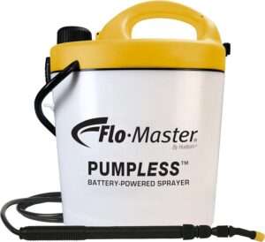 Pumpless Battery Powered Sprayer, Translucent