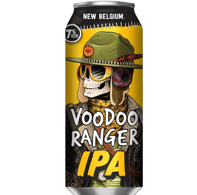 NEW BELGIUM BREWING Voodoo Ranger IPA, 19.2 FZ
