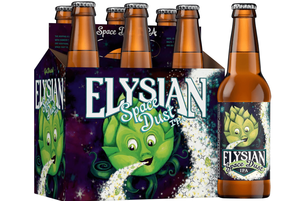 Elysian Space Dust IPA, 6 pk, 12 oz bottles, 8.2% ABV
