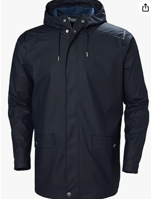 Helly-Hansen Mens Moss Rain Coat
