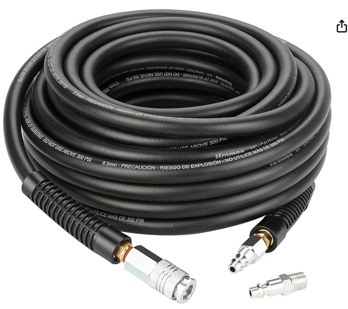 Hromee Hybrid Air Hose (1/4" or 3/8" x 25-50 ft)