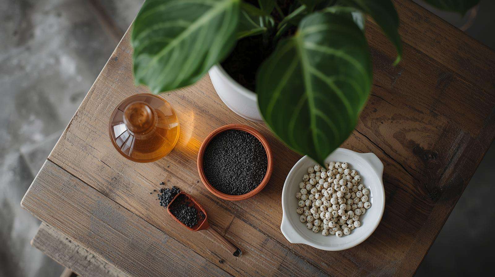 Liquid, granular, and slow-release fertilizer options for fiddle leaf figs