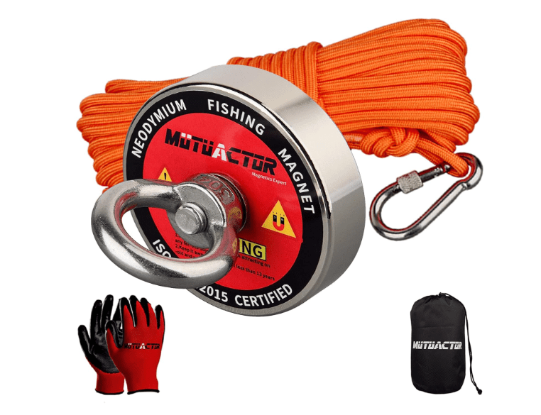 Mutuactor 1,500 LB Magnet Fishing Kit