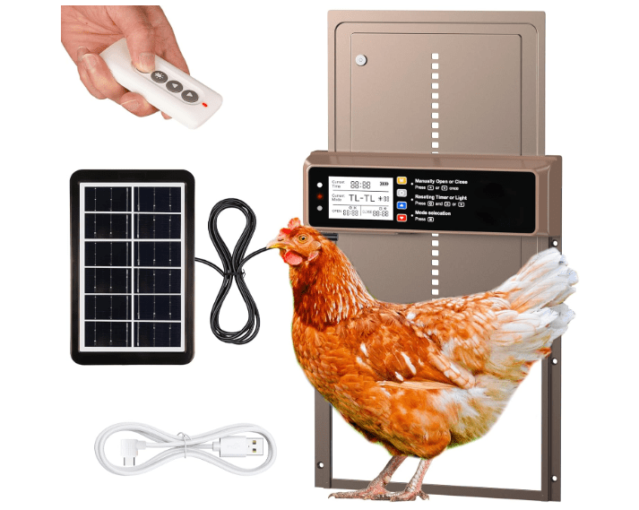 Pullet Shut Automatic Coop Door Battery Kit