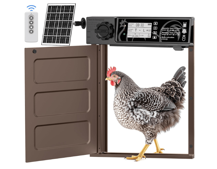 Pullet-Shut Deluxe Automatic Coop Door