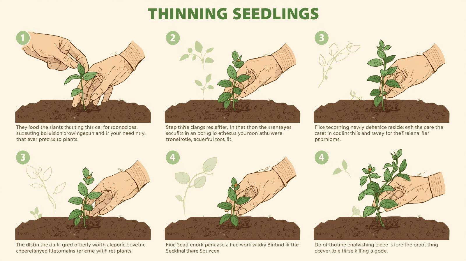 Two seedlings sprout in one cell: Growth Insights
