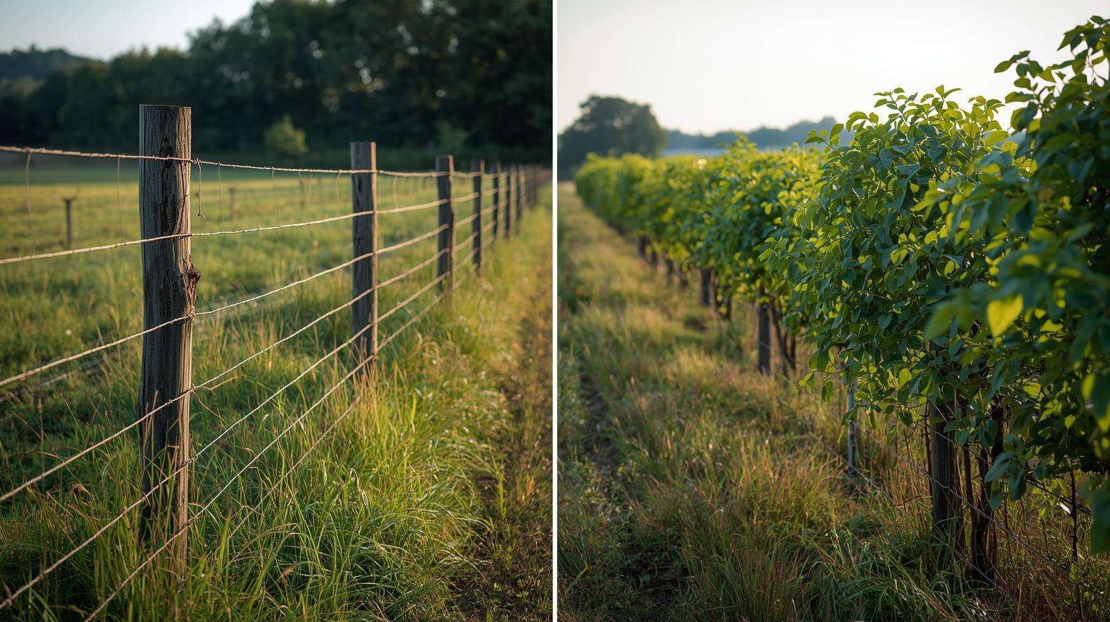  Comparison of living fences and conventional fencing in agriculture 