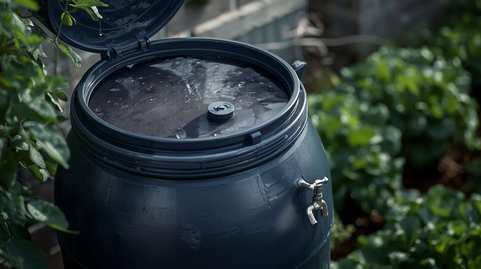  Rain barrel maintenance and mosquito prevention for veggie gardens