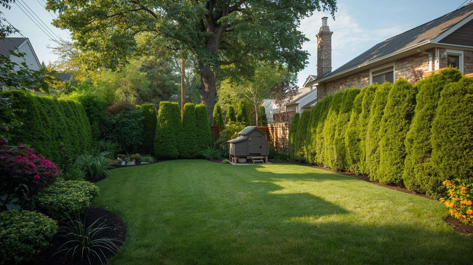  Landscaping buffers used to reduce chicken-related neighbor complaints
