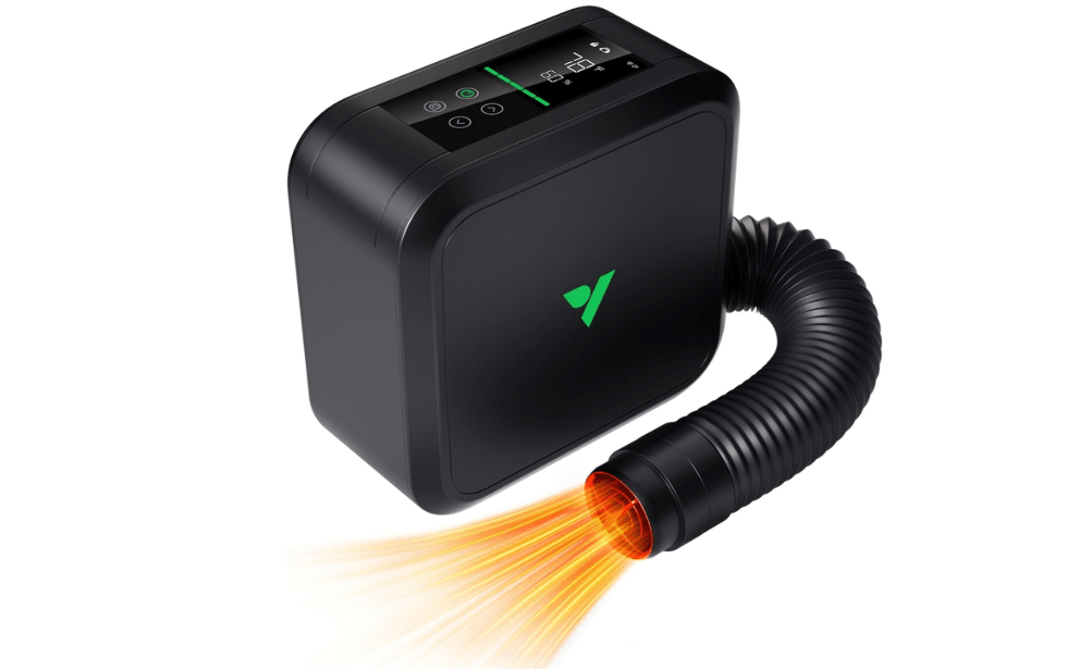 VIVOSUN AeroFlux Smart Grow Tent Heater with Thermostat, 700W PTC Heating, Compact & Portable with VPD, APP Control & Overheat Protection, Included Extension Hose for Grow Tents, Rooms, Greenhouses
