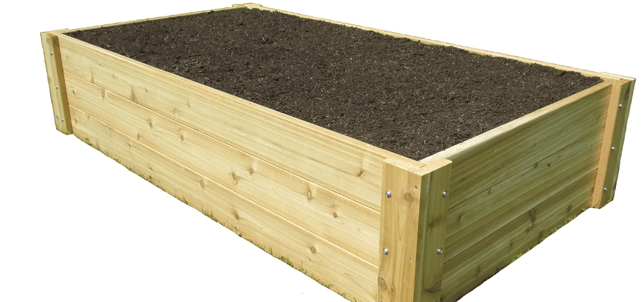 Infinite Cedar Deep Root Cedar Raised Bed Garden Kit
