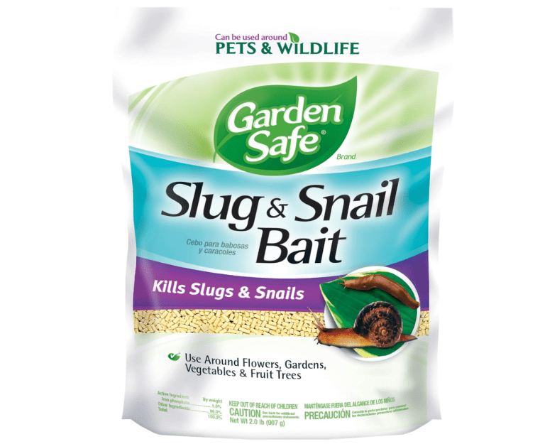 Garden Safe Brand Slug & Snail Bait Granules, 2 Pounds, Slugs & Snails Begin to Die Within 3 to 6 Days, Can Be Used Around Pets & Wildlife, For Lawns, Gardens & Greenhouses, 1 Pack
