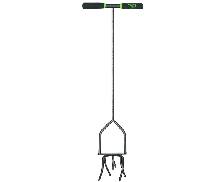 Yard Butler Twist Tiller garden cultivator & hand tiller heavy duty garden claw hand tool - ITNT-4
