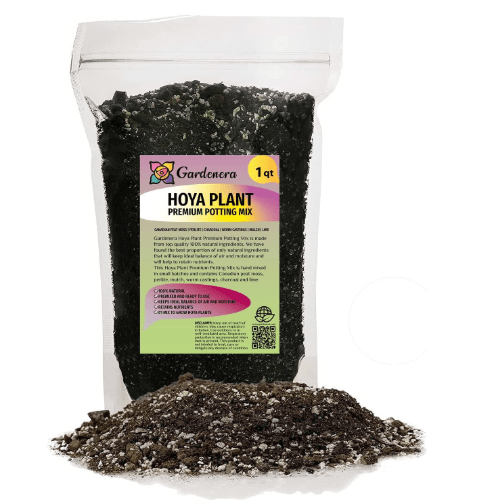 Premium Potting Mix for Hoya Plants by Gardenera - Promote Strong Root Systems and Optimum Nutrient Uptake - 1 Quart