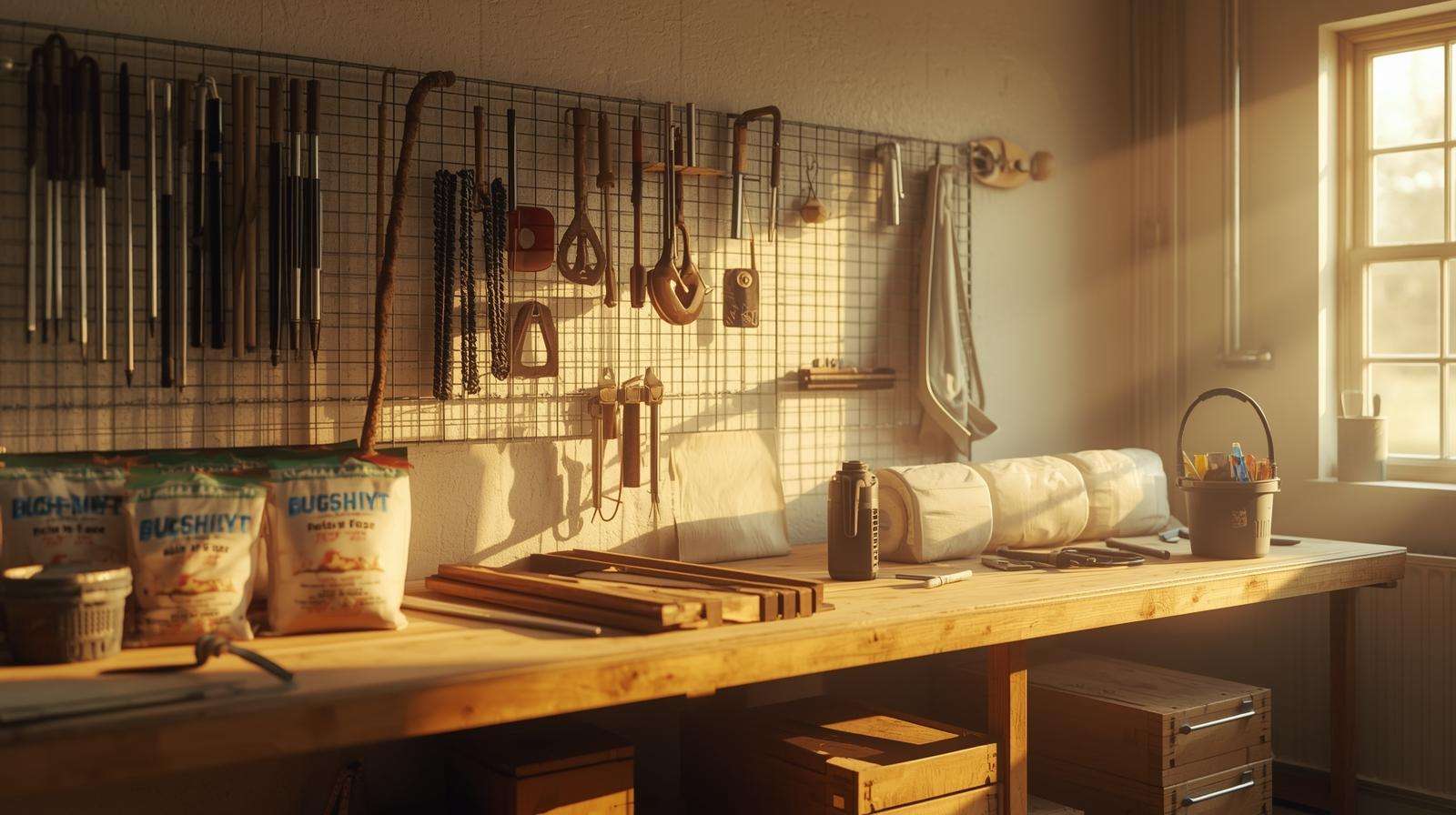 Essential tools and materials for raising Cornish Cross on pasture — tractors, feed, and shade for successful daily management.