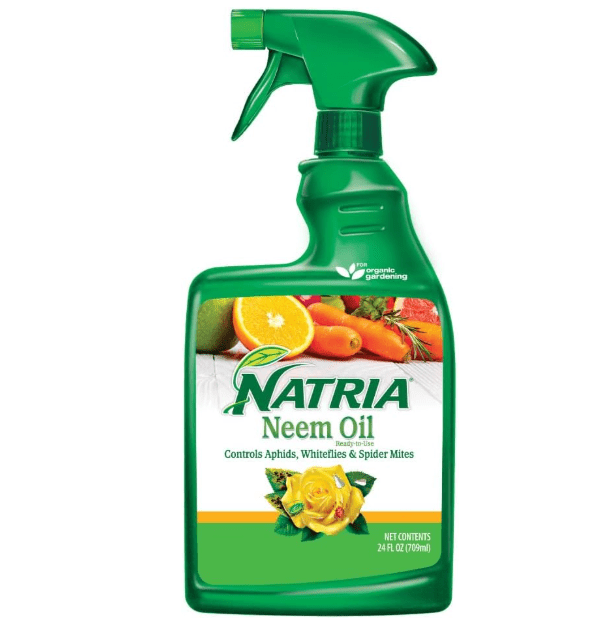 Natria Neem Oil Spray for Plants Pest Organic Disease Control, 24-Ounce, Ready-to-Use
