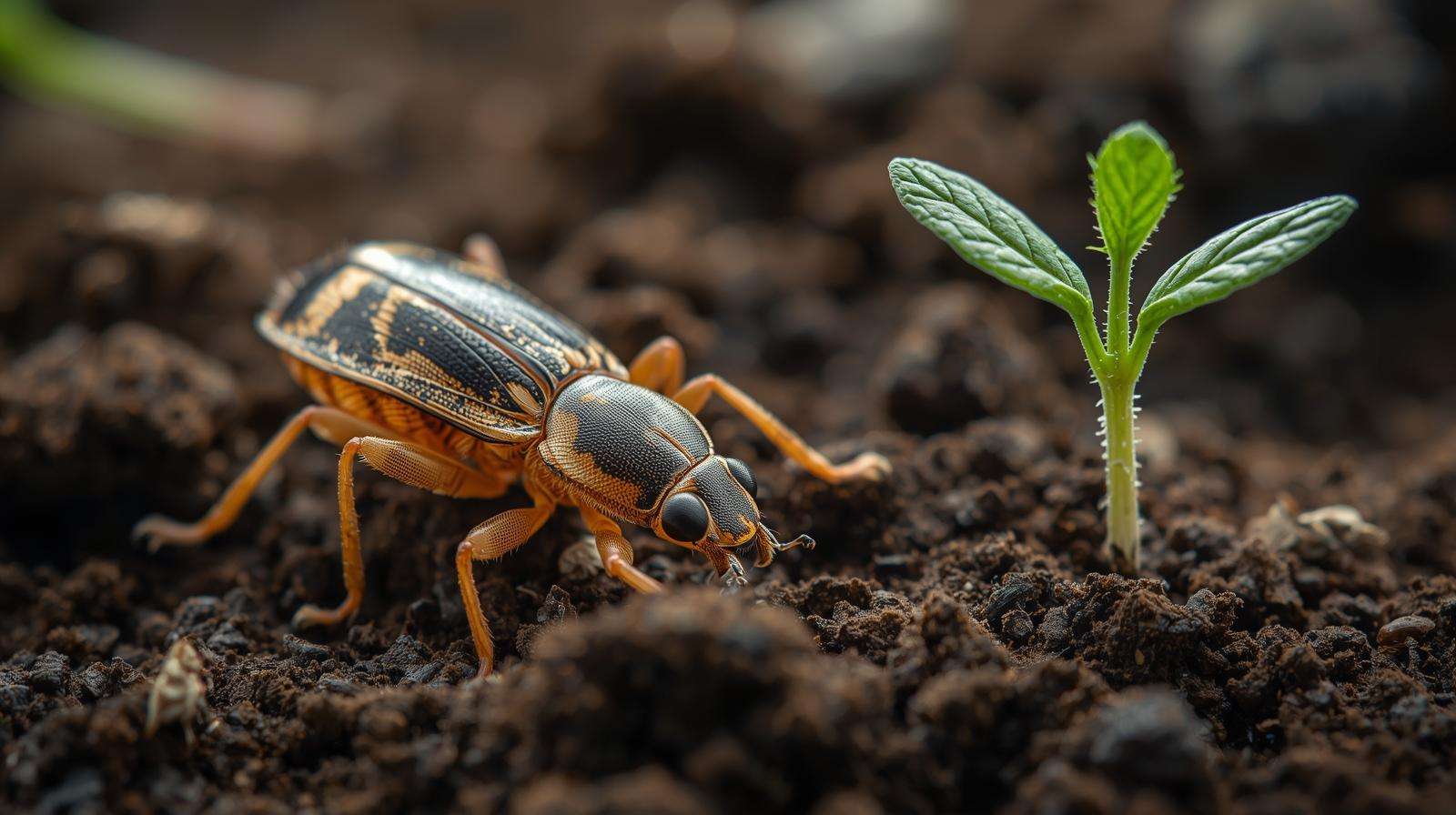 Organic Ways to Keep Soil Insects from Ruining Seedlings