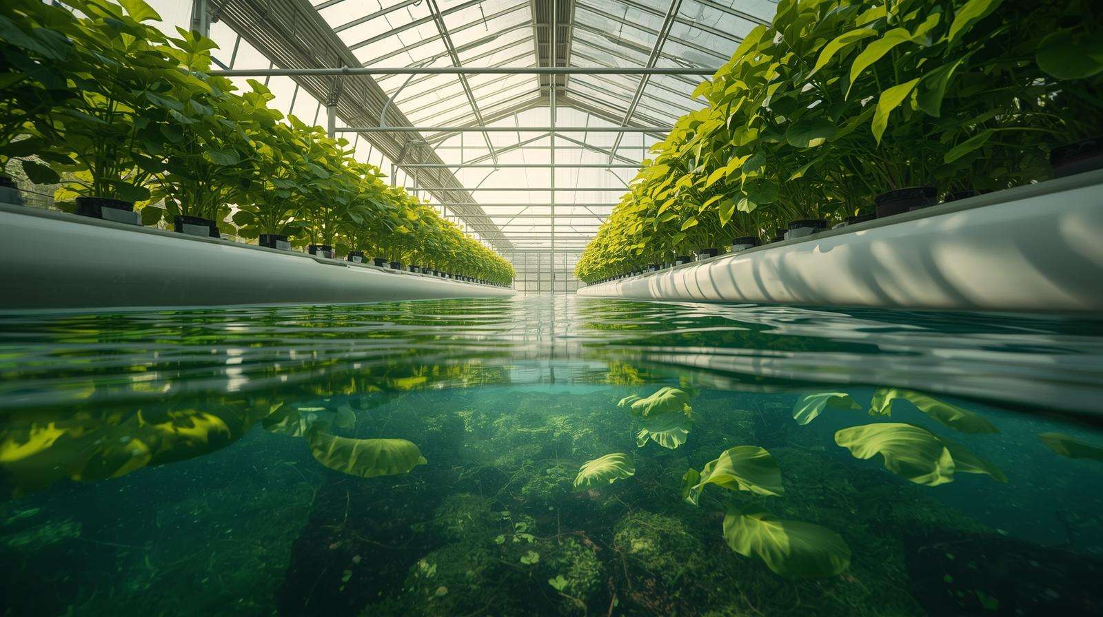 Different aquaponics system designs used for sustainable food production
