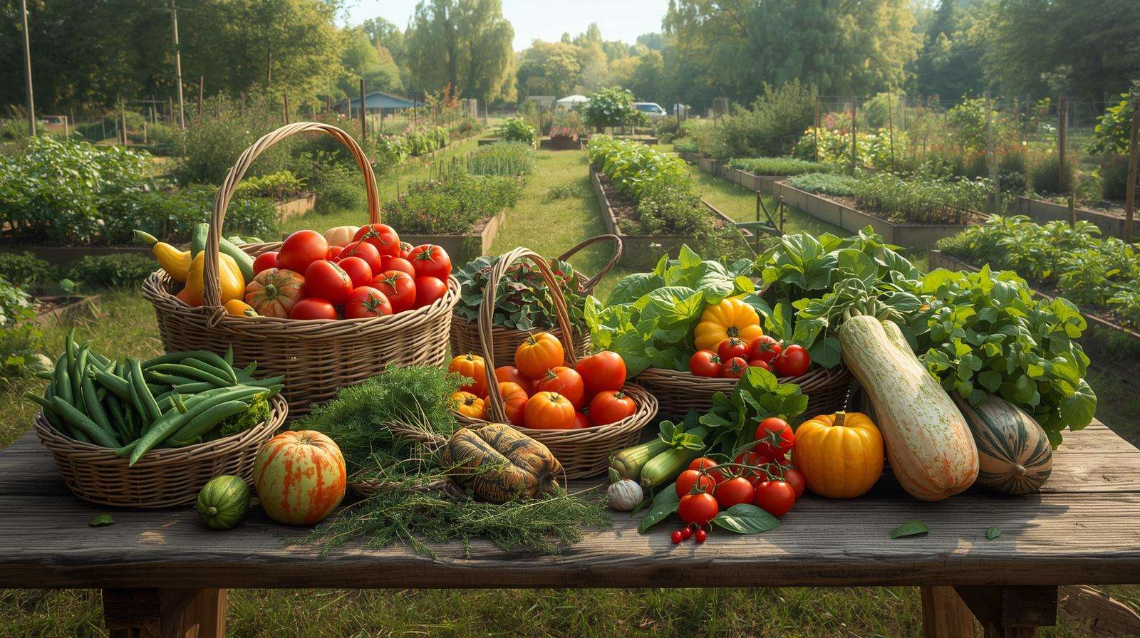 Garden harvest from adapted seeds – benefits of local seed swaps all year