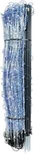 Premier 1 ElectroNet® 35"H x 164'L Portable Electric Fence with Rigid PrimaPosts™ for Extra Strength | Blue/White Fence for Sheep & Goats