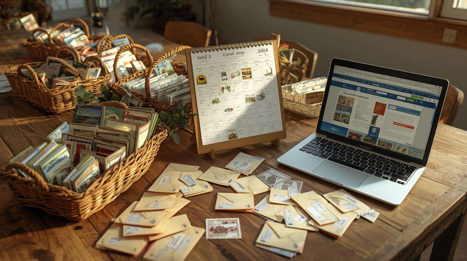 Monthly seed trade thread table – organizing local seed swaps all year