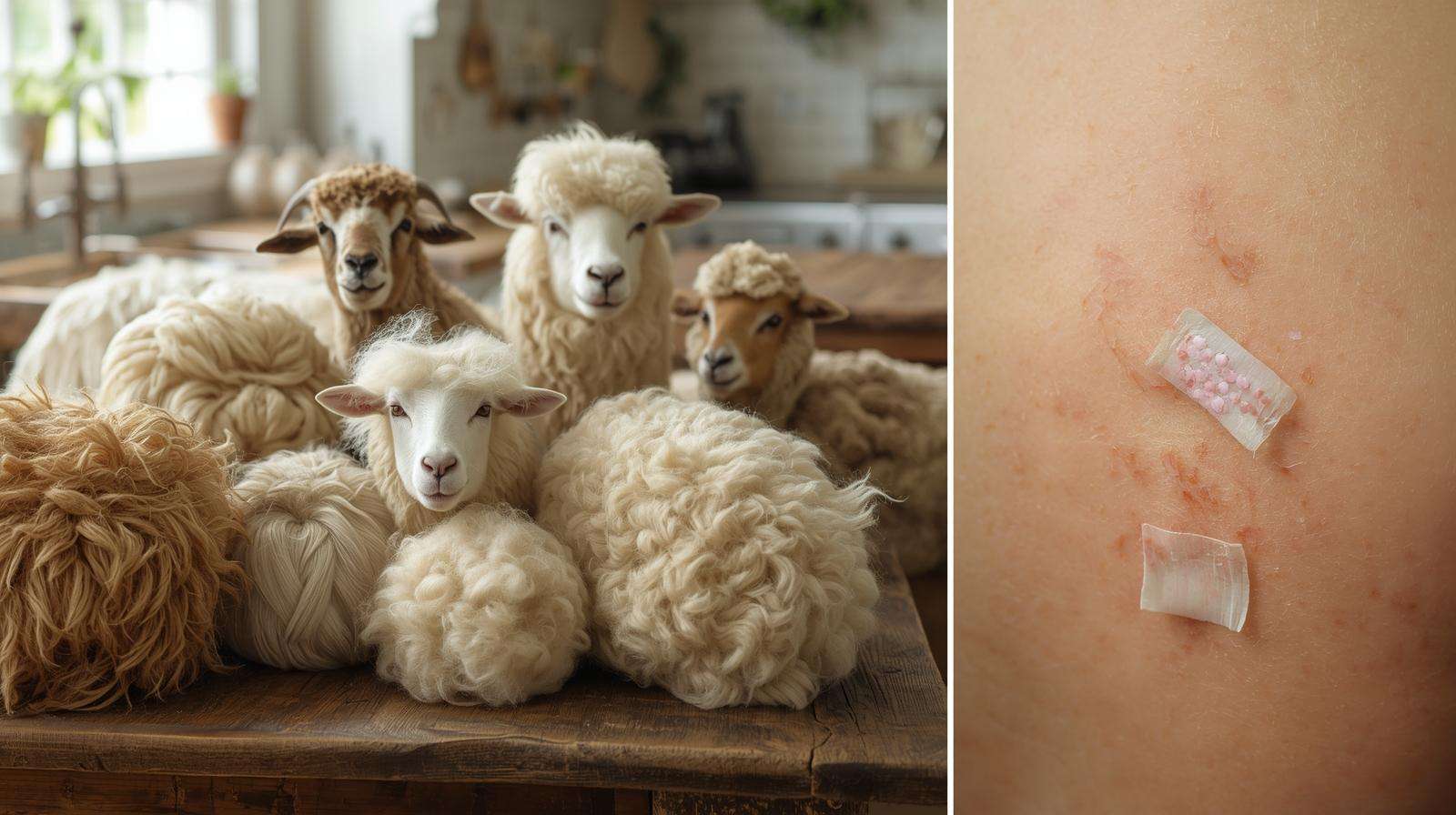 Raw fleece samples testing for allergies – considerations when adding fiber animals