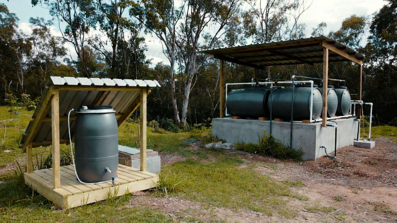 Small and Large Rainwater Systems for Homesteads