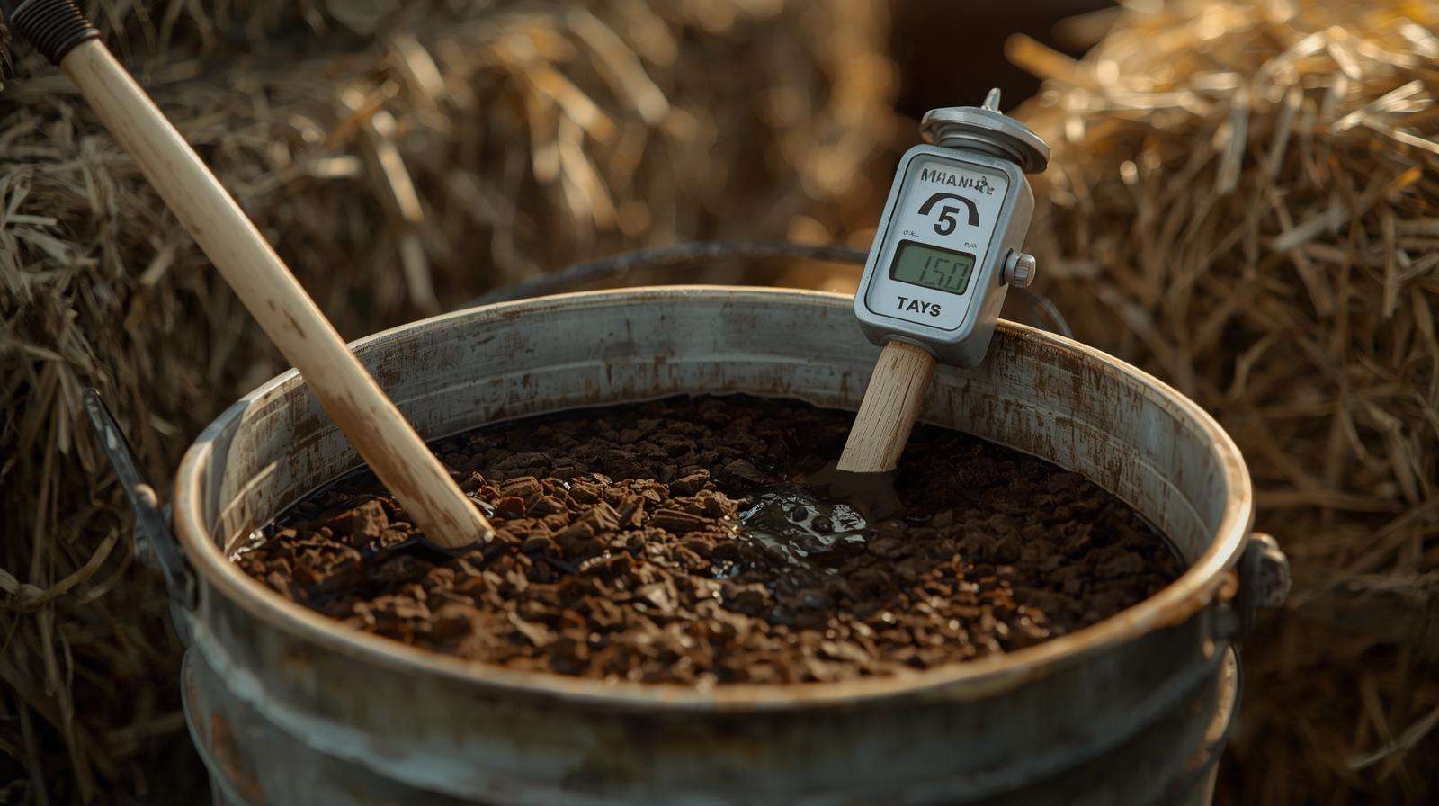 Brewing manure tea safely – steeping guidelines for compost or manure teas