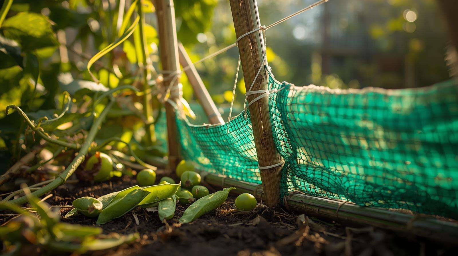 Crop-specific supports for beans, peas, tomatoes – solutions when climbing plants outgrow their trellis