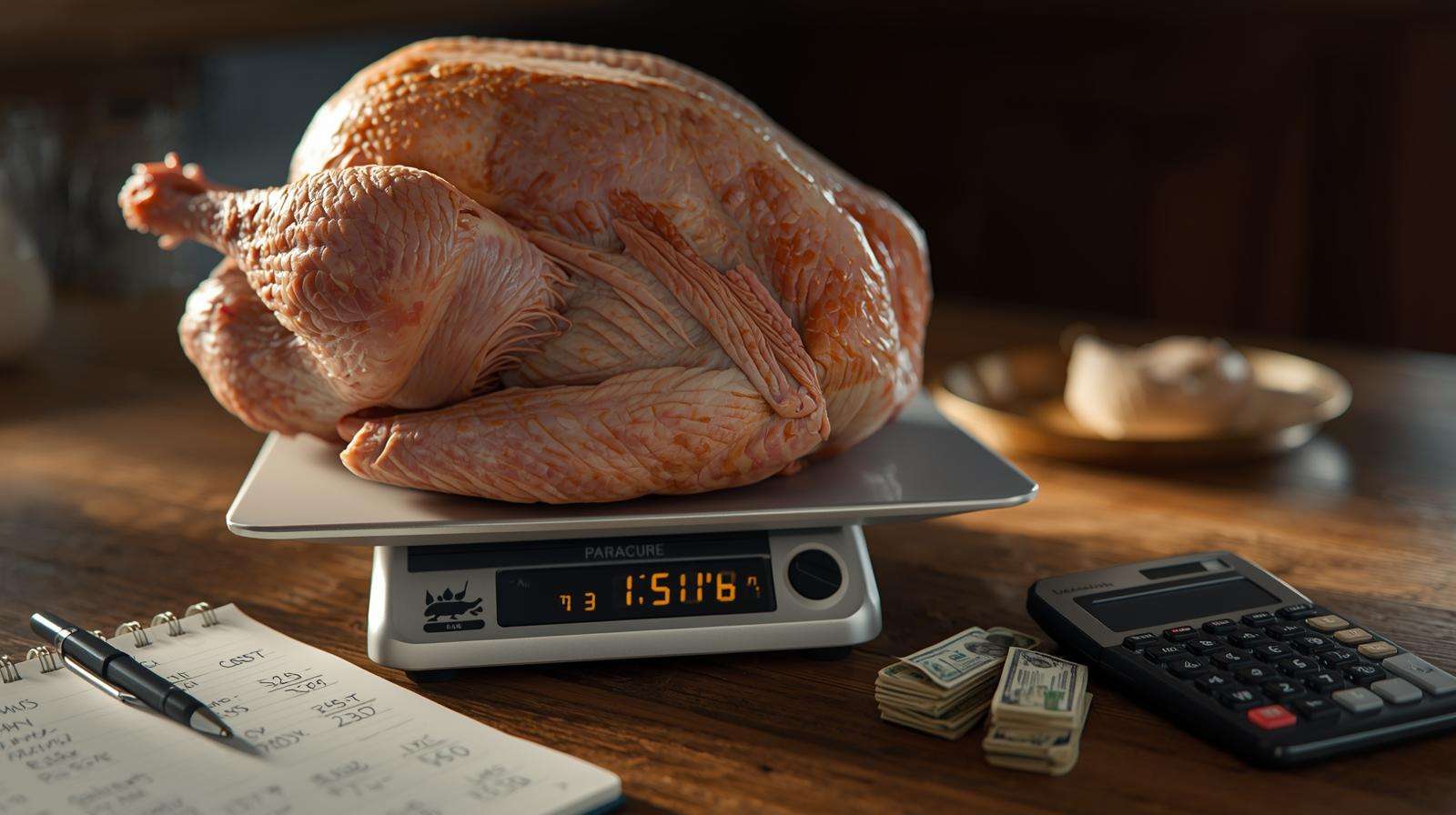 Weighing dressed turkey with costs – per-pound pricing for selling pastured turkeys