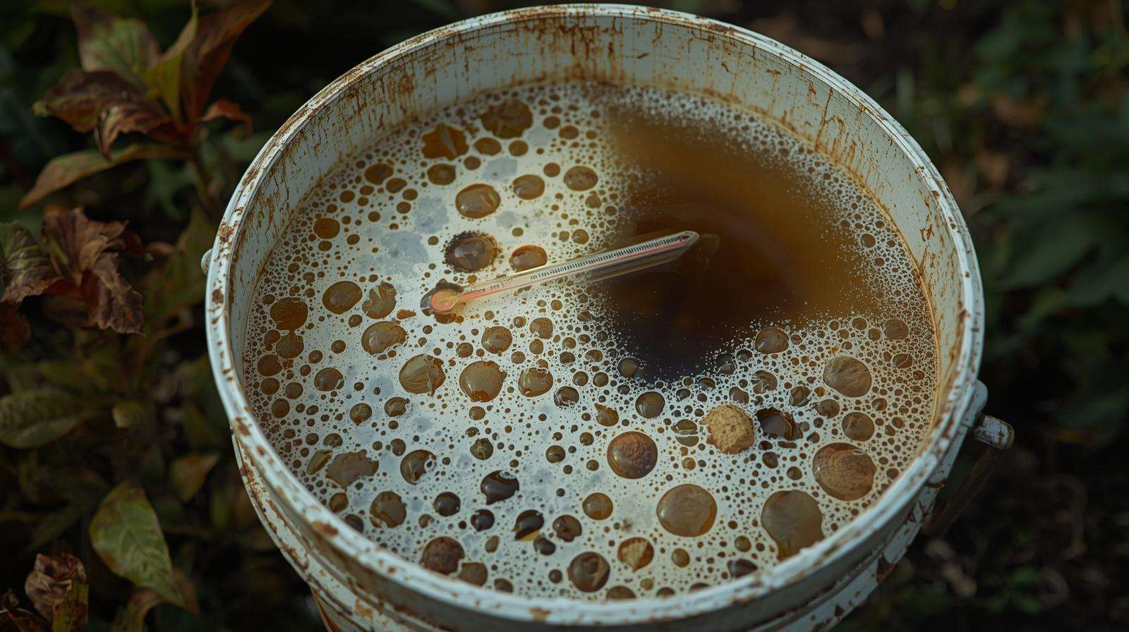 Anaerobic compost or manure teas with smelly signs – when brews go bad