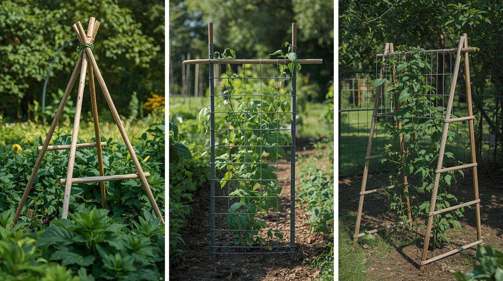 DIY cattle panel arch build – upgrading when climbing plants outgrow their trellis
