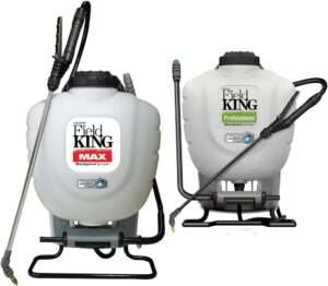 Field King Max 190348 Backpack Sprayer for Professionals Applying Herbicides & D.B. Smith FIELD KING 190328 Backpack Sprayer, 4 Gallon,